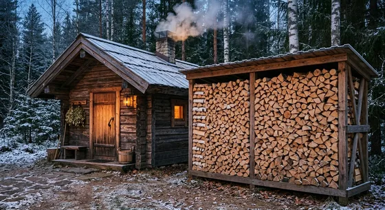 Укладка дров в Энгельсе, улица Кооперативная, 33